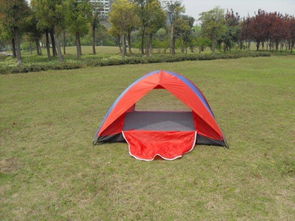 浙江碧水蓝天户外用品公司双人双层双门帐篷高清图片赏析